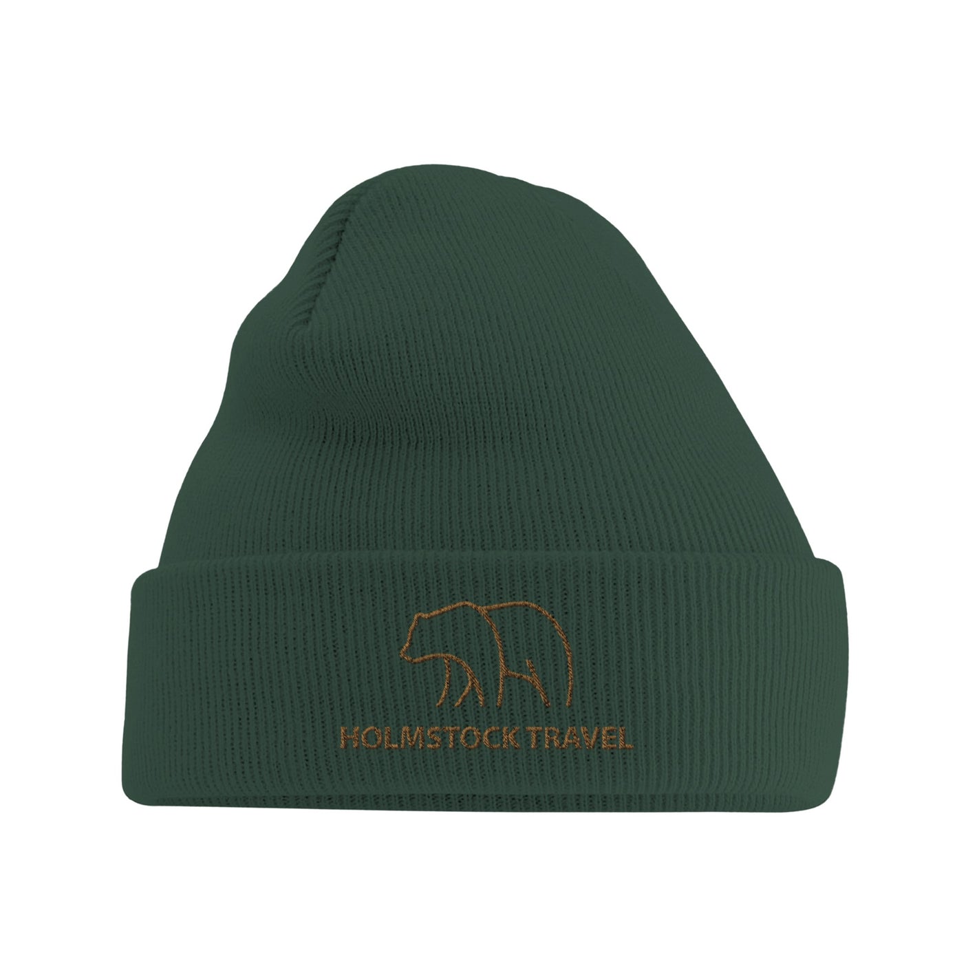 Beechfield Original cuffed beanie - Holmstock Collection - met geborduurd BEAR logo Merchandise,