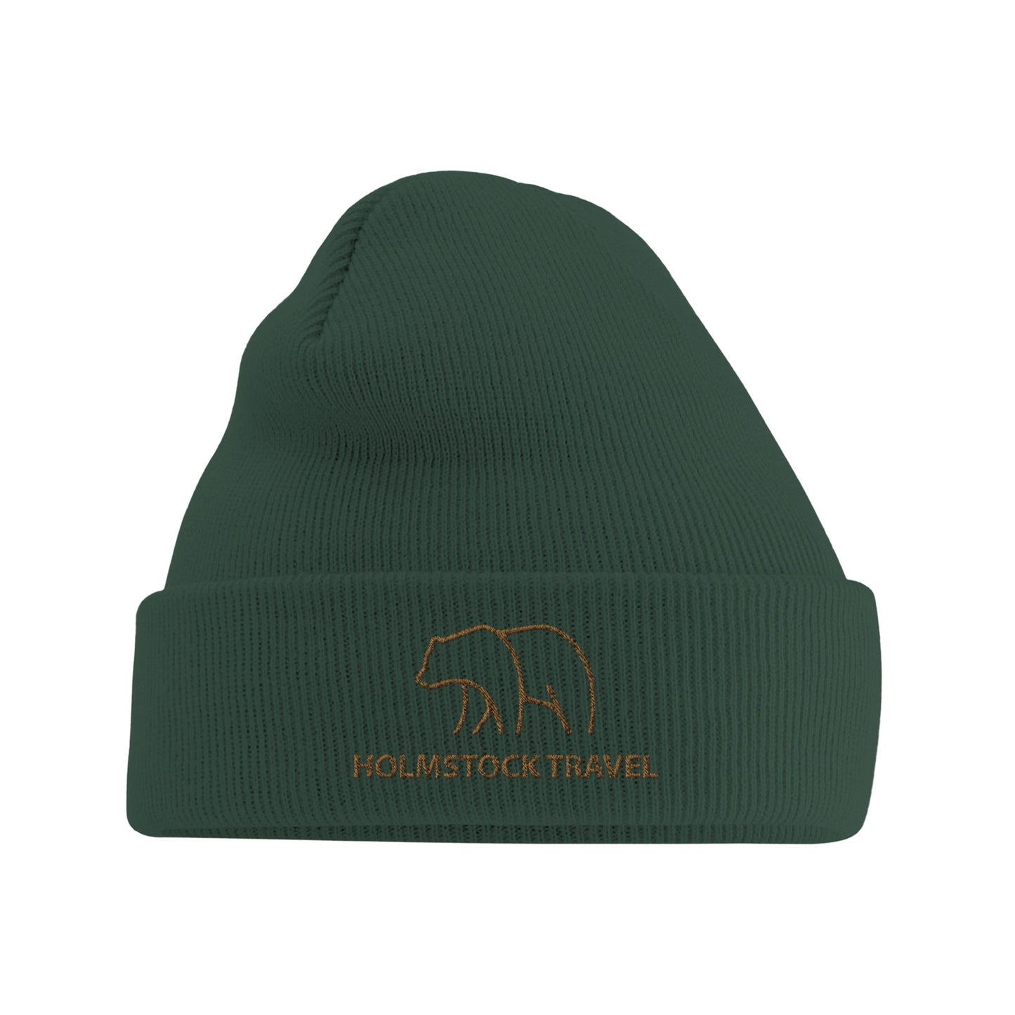 Beechfield Original cuffed beanie - Holmstock Collection - met geborduurd BEAR logo Merchandise,