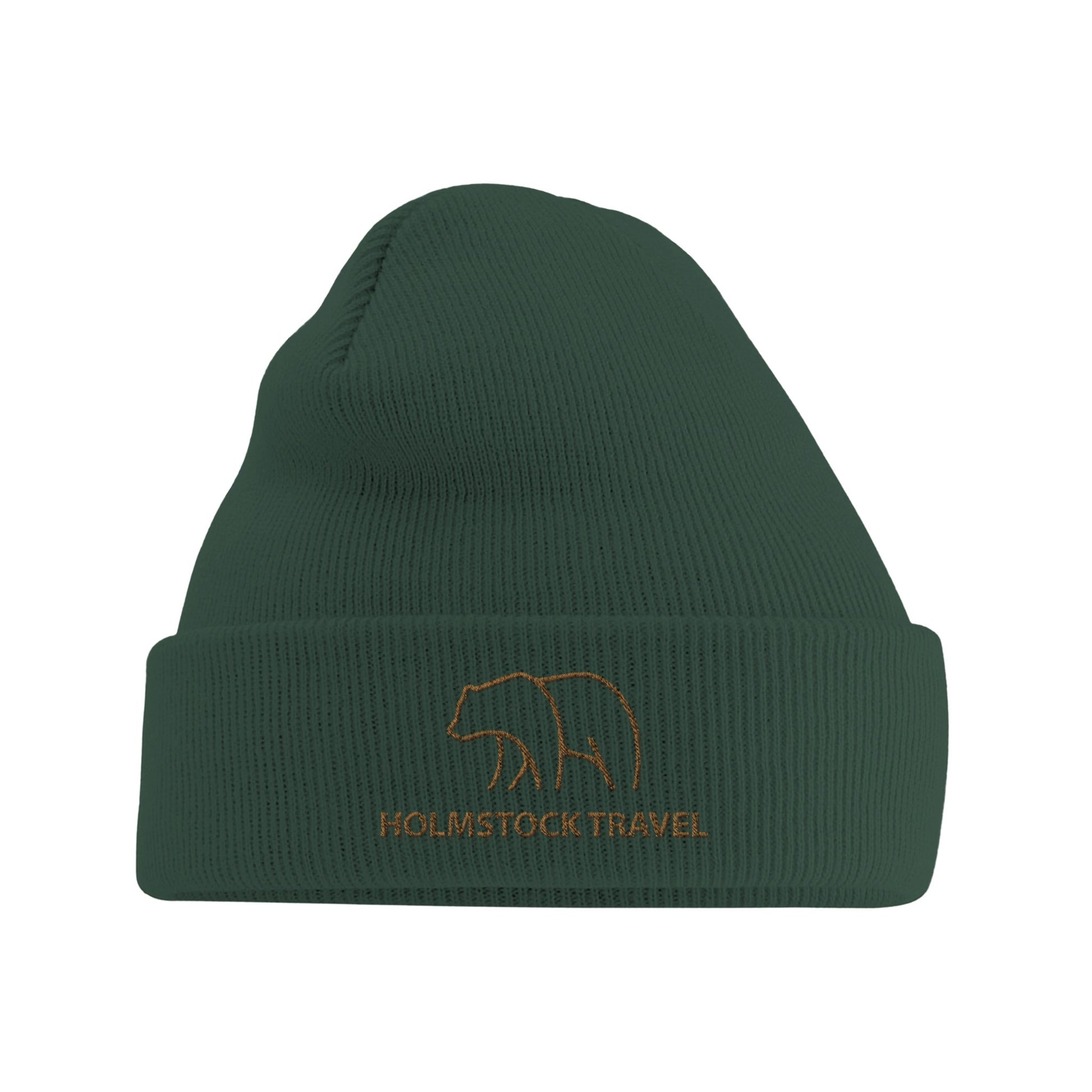 Beechfield Original cuffed beanie - Holmstock Collection - met geborduurd BEAR logo Merchandise,