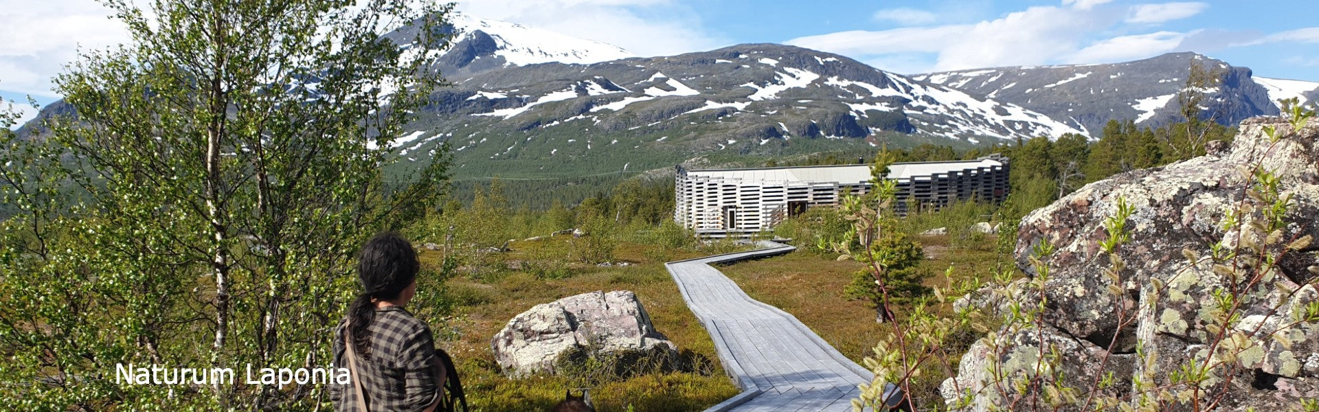 Zweden vakantie in Laponia. Naturum bij Gällivare. Wandelen met reisbureau Holmstock Travel.