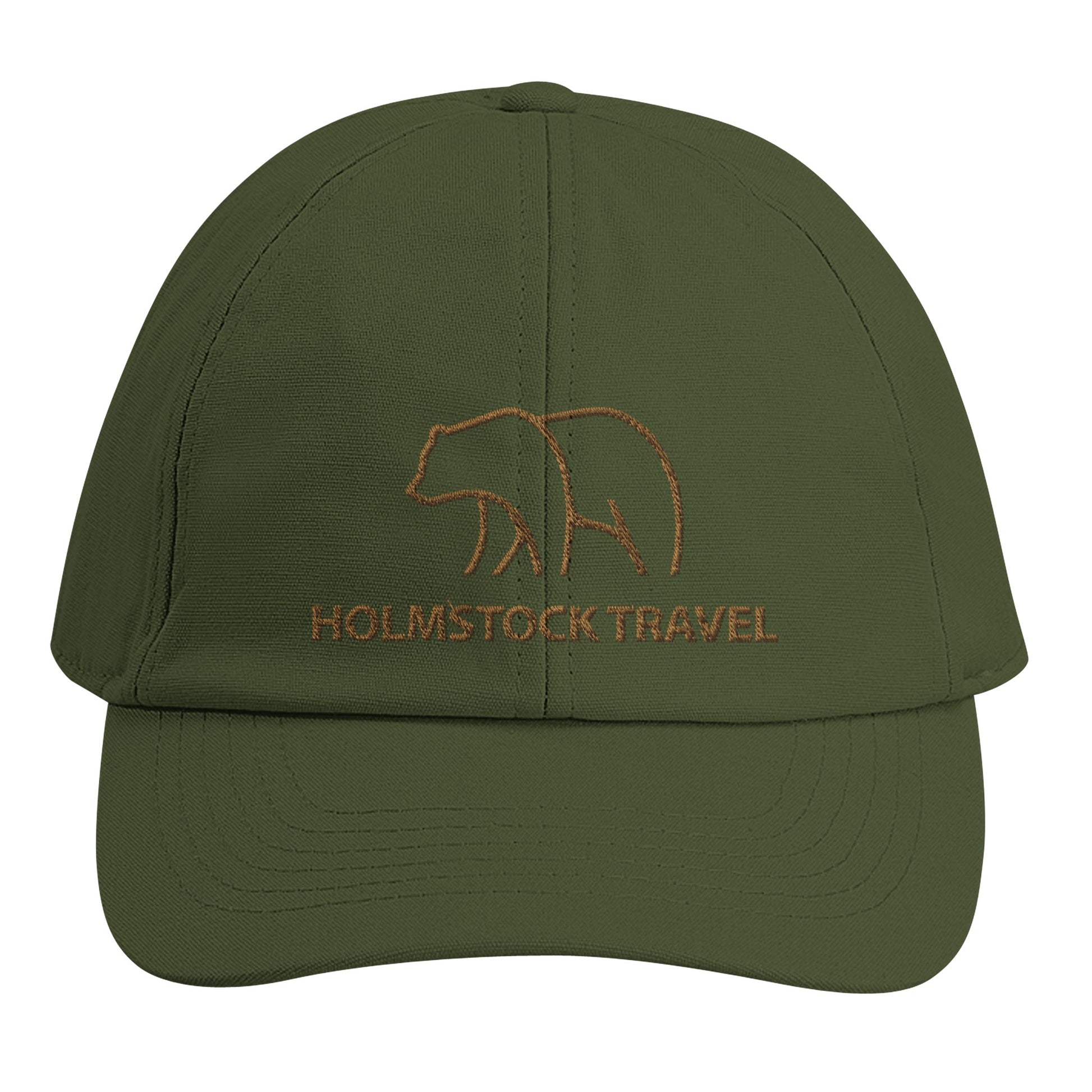 Green - Holmstock Bear Cap - with Swedish and Finnish flag - Merchandise Holmstock Travel Outdoor gear store