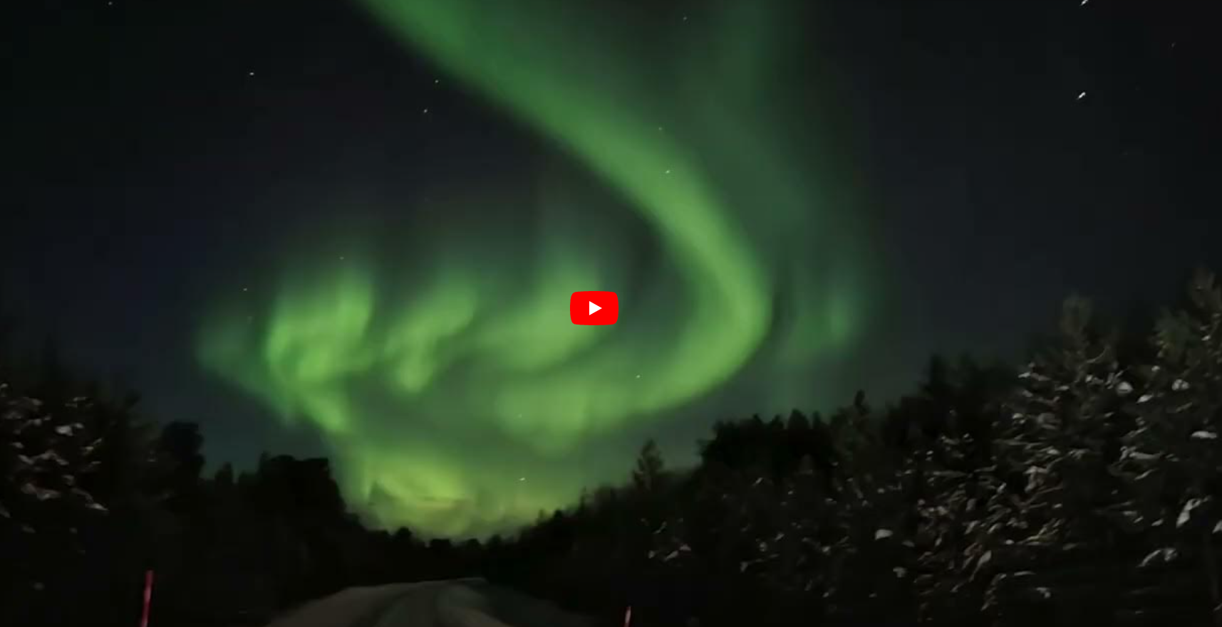 Load video: Northern Lights trip to Finland and Sweden. See the Aurora Borealis with your own eyes when traveling with Holmstock Travel.