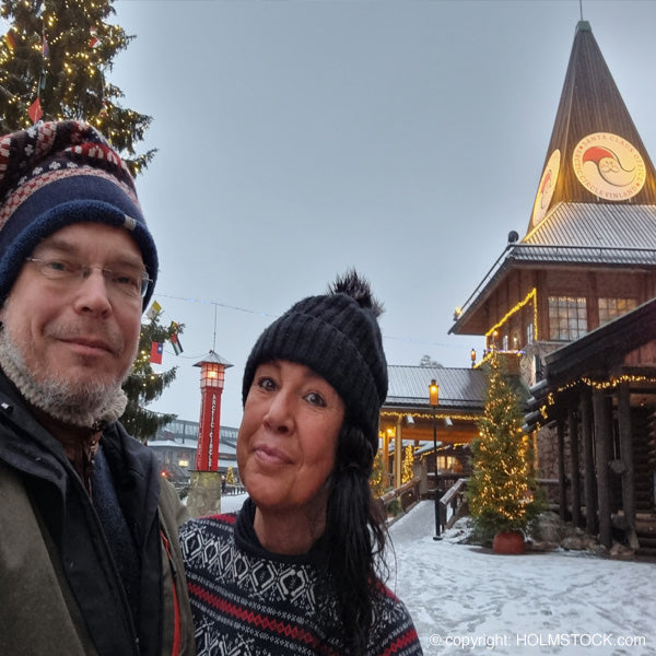 Vakantie Finland Rovaniemi Santa Village Christmas Winter Noorderlichtreis met Holmstock Travel. Op bezoek tijdens een studiereis om informatie in te winnen voor ons reizen aanbod. Diverse foto's van deze reis vindt u hier op onze website.