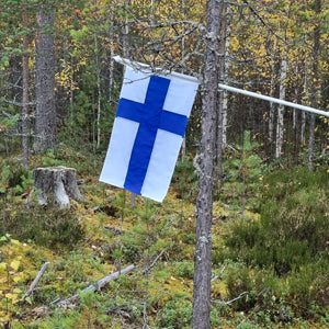 De vlag van Finland is een wit vlak met een blauw kruis. De finnen zijn heel trots op hun land en op zich ook heel trotse mensen. Finland is een prachtig vakantieland. Reis mee en boek je Finland vakantie bij reisbureau Holmstock