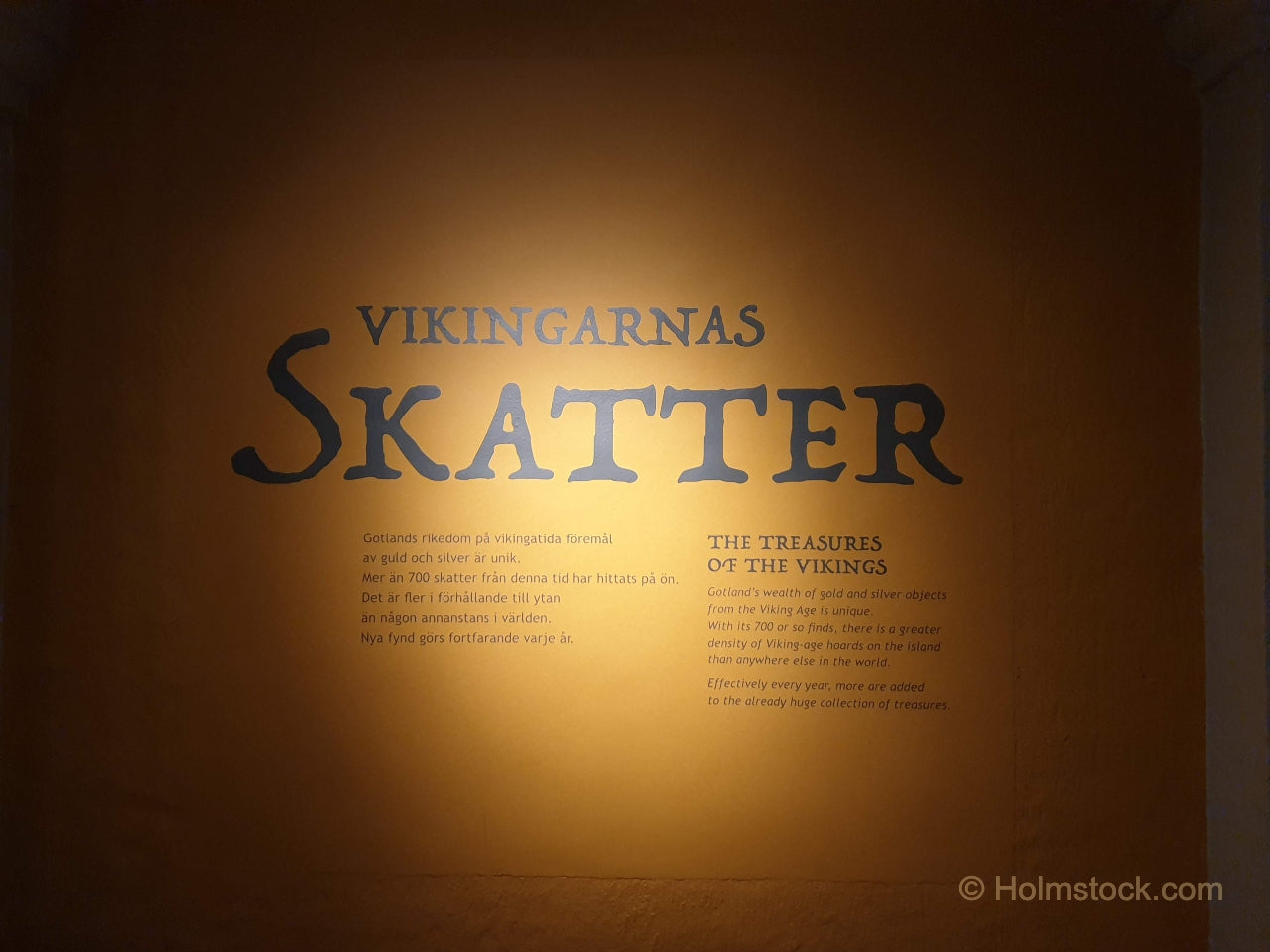 Viking treasures met wapens, goud, skeletten en andere artefacten is het museum in Visby, Gotland Zweden een van de beste en meest fraaie plekken om de historie van de Vikingen te aanschouwen. Reis mee met Holmstock Travel om de geschiedenis in te duiken. Wij zijn specialist en als reisbureau ervaren in het samenstelling van optimale vakanties in Scandinavie.