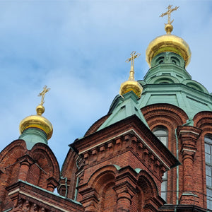 De Uspenski Cathedraal te Helsinki is de grootste orthodoxe kerk buiten Rusland. Bezoek het tijdens de autorondreis Finland met reisbureau Holmstock Travel