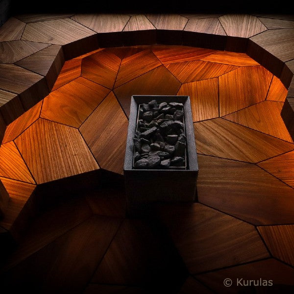 Sauna Finland- Modern sauna design in Finland. Ergonomisch, rustgevend, fraai interieurdesign dat functioneel is en hoogwaardig sfeer biedt.